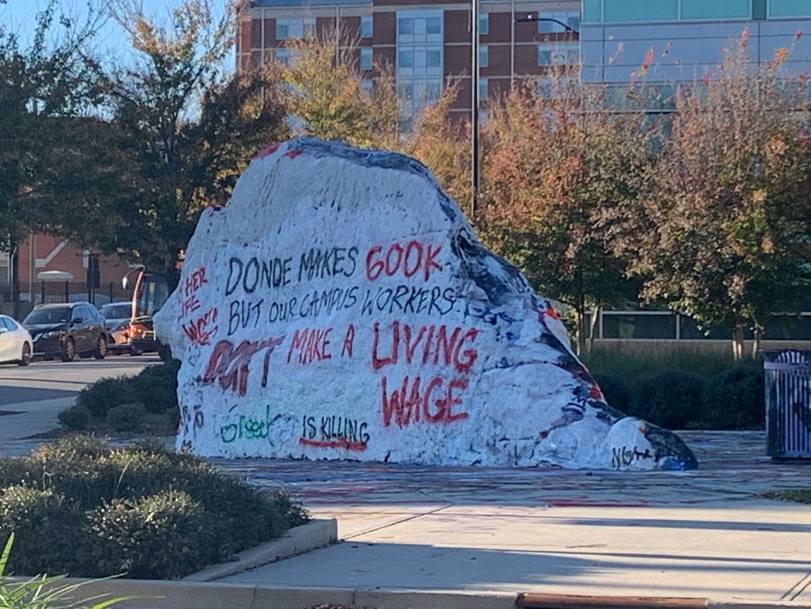 Plowman Rock Message